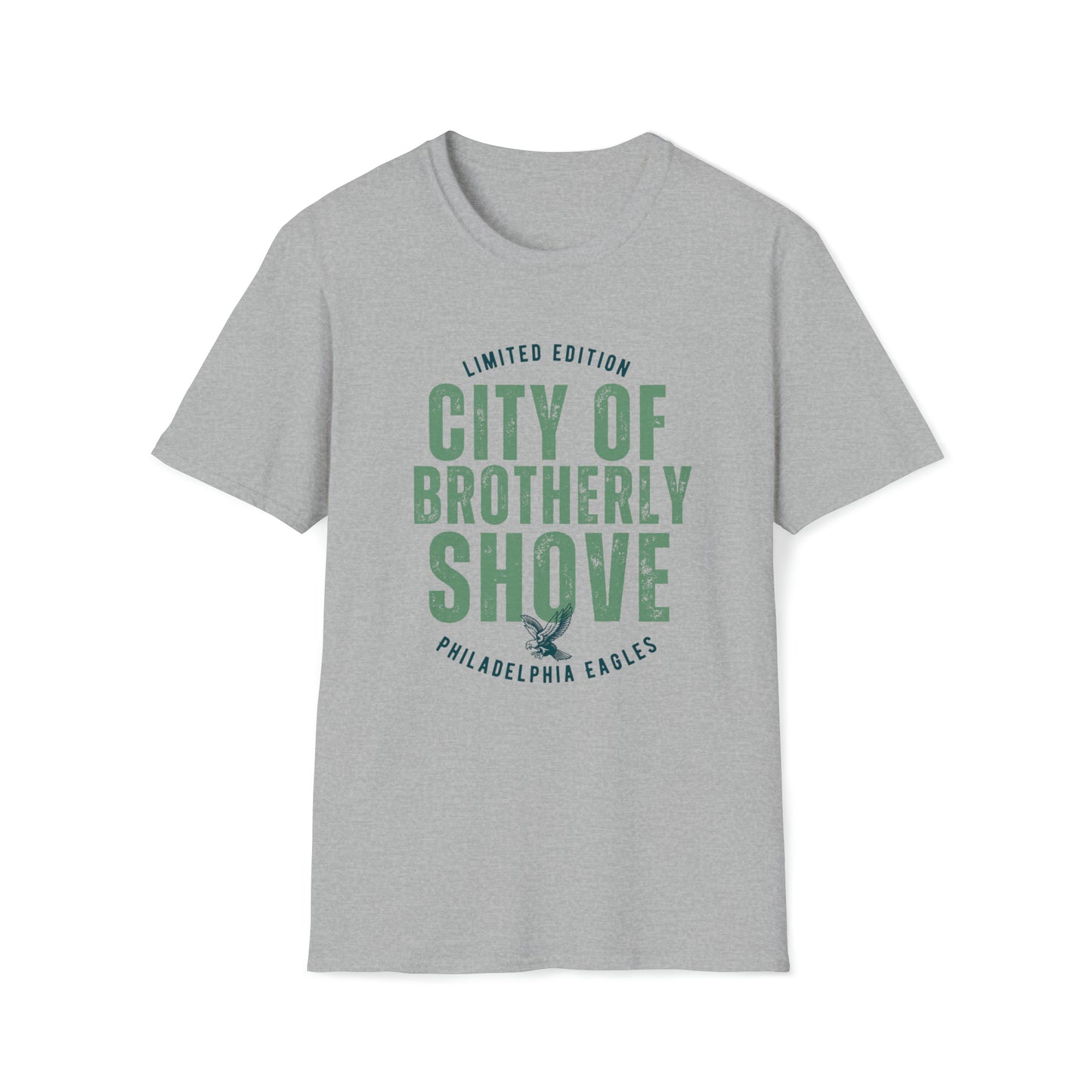 City of Brotherly Shove - Unisex Softstyle T-Shirt