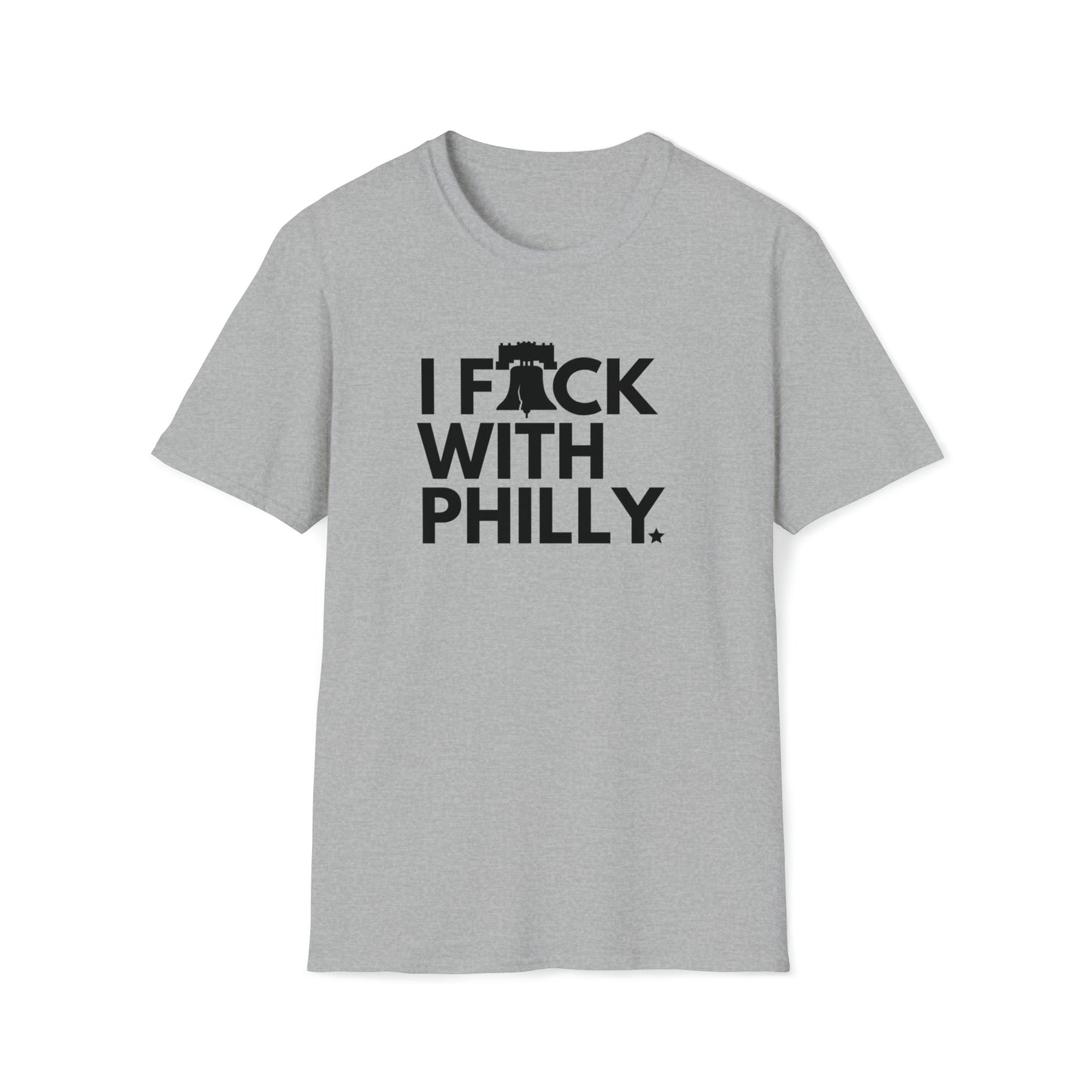 I F*ck with Philly - Unisex Softstyle T-Shirt